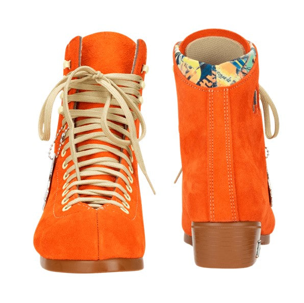 Moxi Lolly Clementine Orange Skate Boots - Lucky Skates