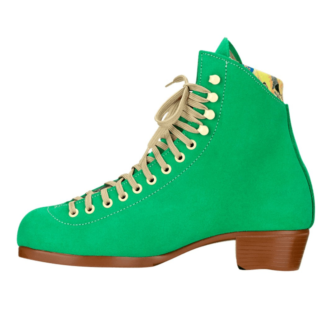 Moxi Lolly Roller Skate Boots Green Apple