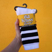 Old School Baby! Cool Cats Mid High Skate Socks - Lucky Skates