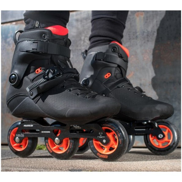 Powerslide Kaze Black 90 Inline Skates - Lucky Skates