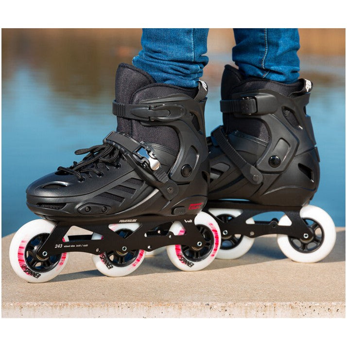 Kids Adjustable Powerslide Khaan Junior Pro Inline Skates - Lucky Skates