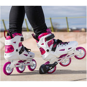 Kids Adjustable Powerslide Phuzion Universe Pink Inline Skates - Lucky Skates