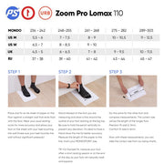 powerslide zoom pro lomax inline skate size chart 