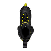 BLACK YELLOW INLINE SKATES 