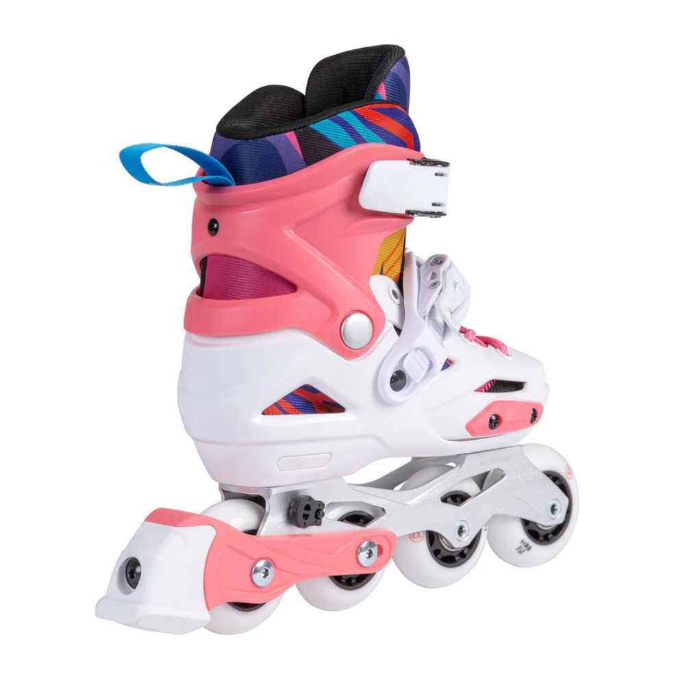 Kids Adjustable Playlife Flash Pink Inline Skates