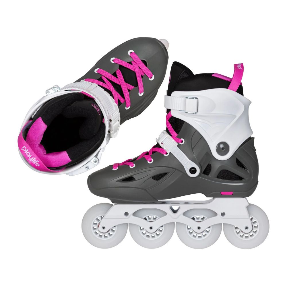Playlife Imperial 80 Fuchsia Pink Womnes Inline Skates - Lucky Skates 