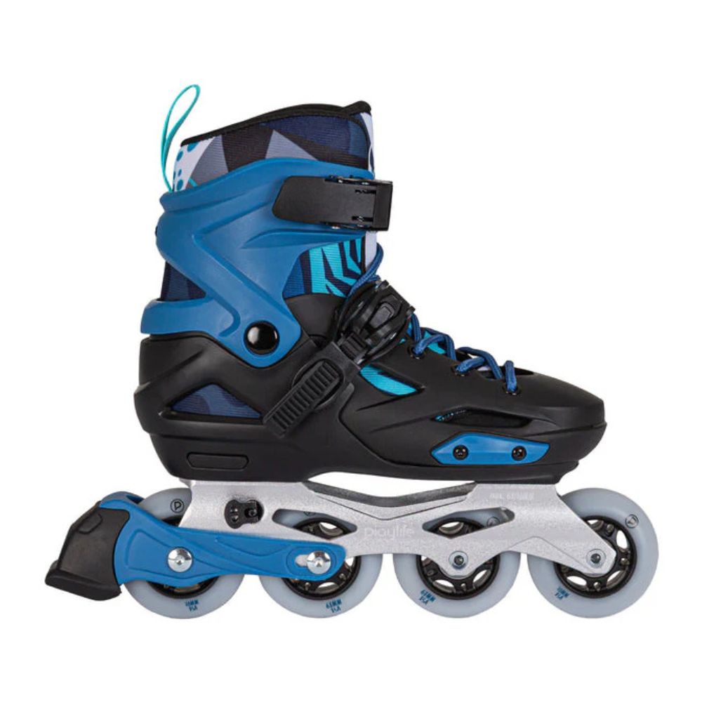 Kids Adjustable Powerslide Flash Blue Inline Skates - Lucky Skates 