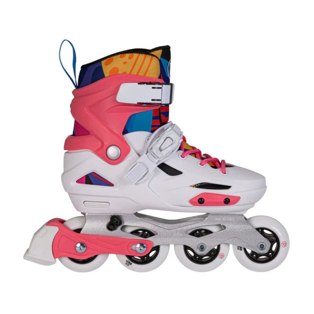 Kids Adjustable Playlife Flash Pink Inline Skates