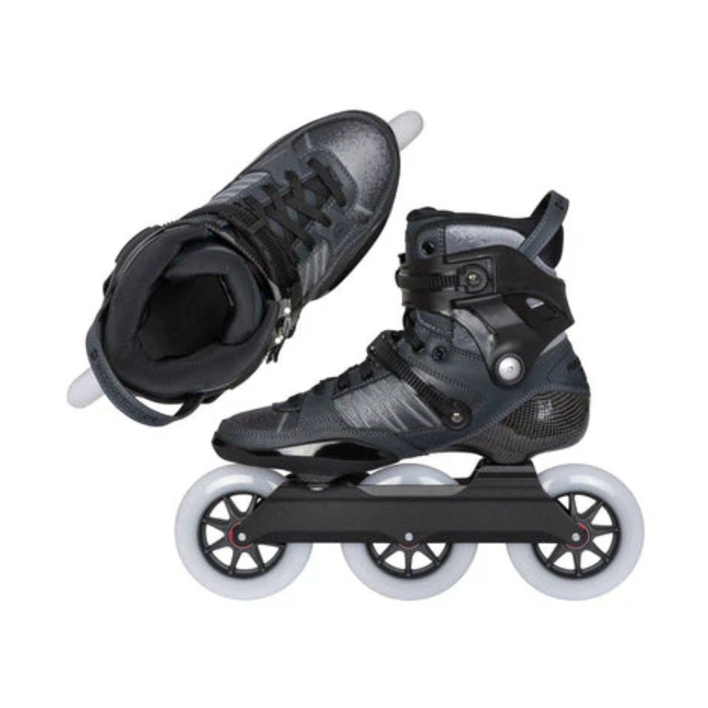 Powerslide HC Evo Pro 110mm Tri Inline Skates Blue - Lucky Skates 