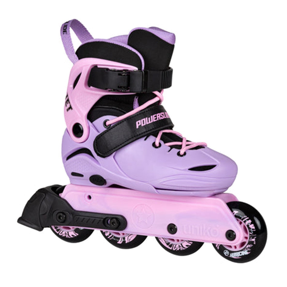 Kids Adjustable Powerslide Jet Lavender Urban Inline Skates - Lucky Skates