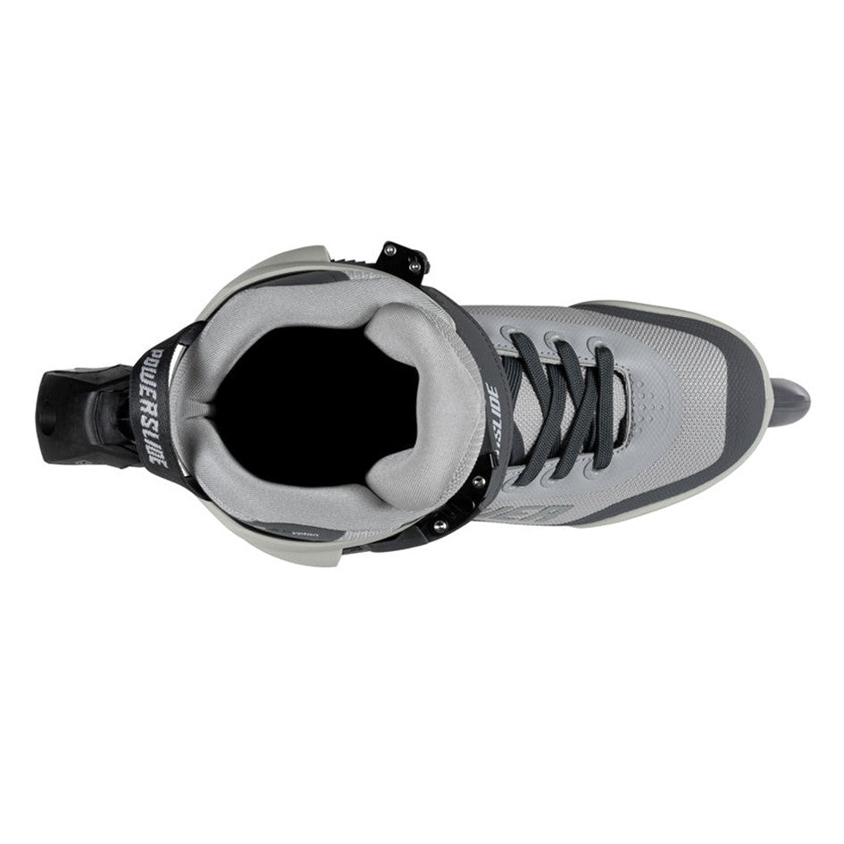 Powerslide Krypton Phuzion Grey 100 Tri Inline Skates Rollerblades - Lucky Skates 