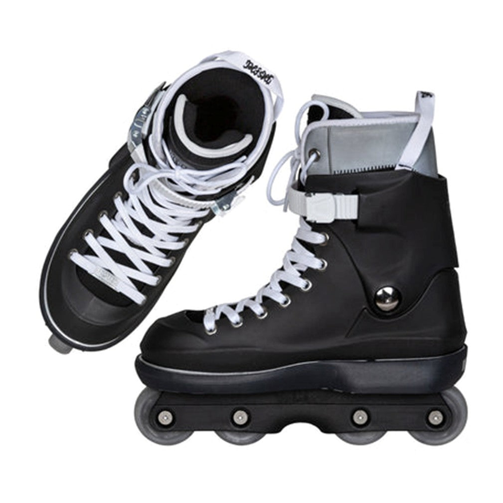 Mesmer Throne TS3 Aggressive Inline Skates Black - Lucky Skates 