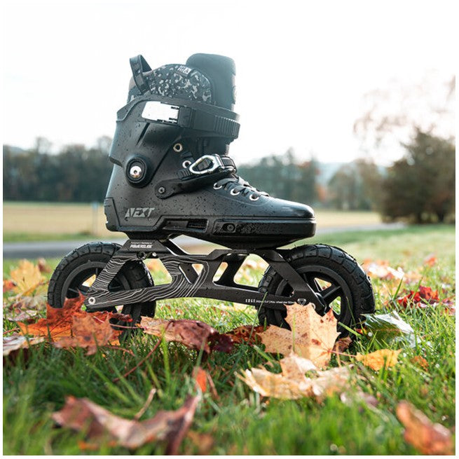 2 wheeled inline skates with tyres 