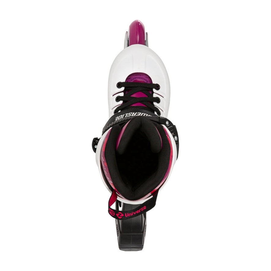 Powerslide Phuzion Universe Pink 4 Wheel Children's Adjustable Inline Skates Rollerblades - Lucky Skates 