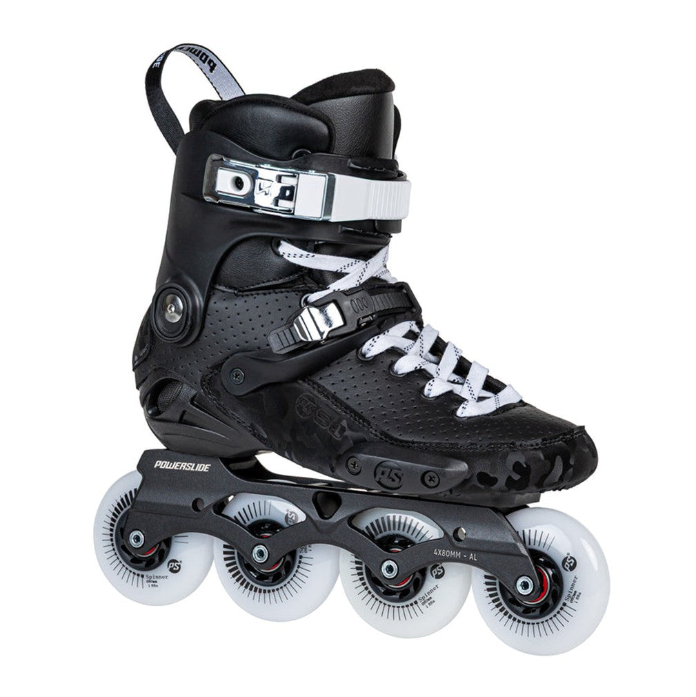 Powerslide S1 Black 80 Inline Skates - Lucky Skates 