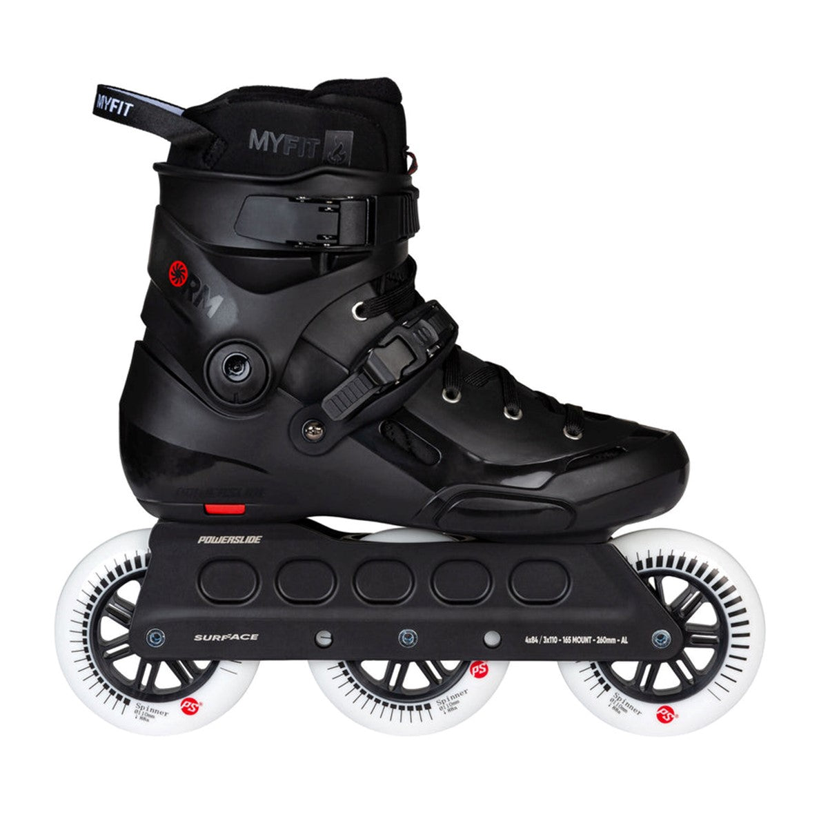 Powerslide Storm Black 110 Inline Skates - Lucky Skates