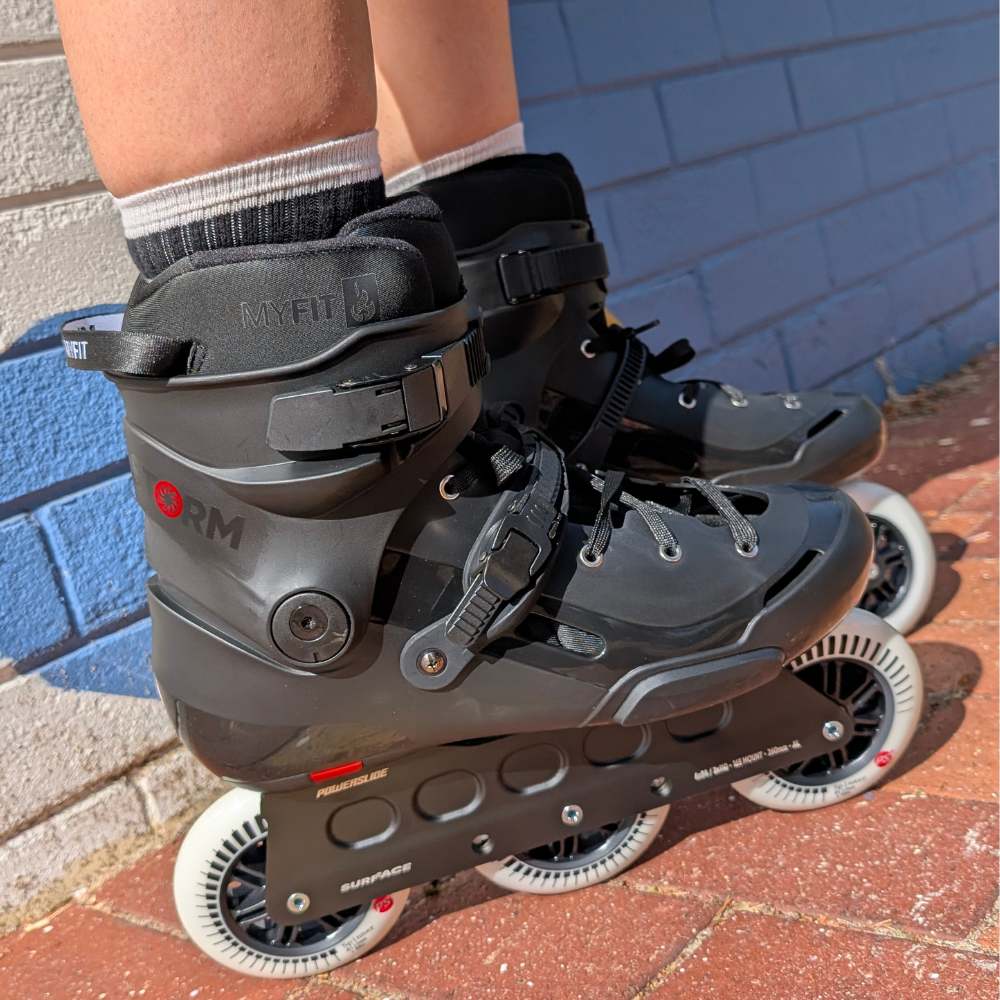 Powerslide Storm Black 110 Inline Skates - Lucky Skates