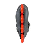 Powerslide Storm Meteor Grey/Red 80mm Inline Skates Frame - Lucky Skates 
