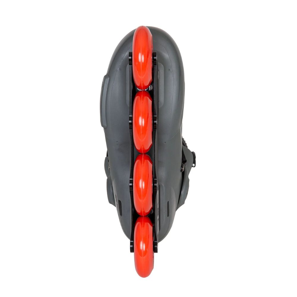 Powerslide Storm Meteor Grey/Red 80mm Inline Skates Frame - Lucky Skates 