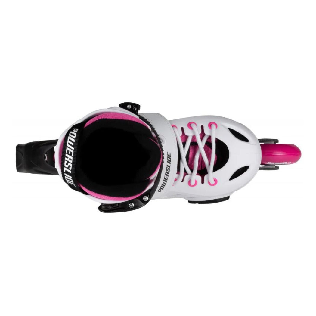 Powerslide One Khaan Kids SQD Pink Adjustable Inline Skates - Lucky Skates 