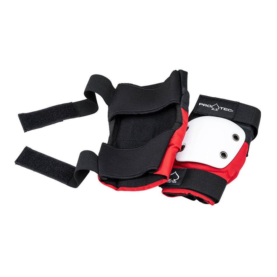 Pro-Tec Street Skate Elbow Pads Red Black - Lucky Skates