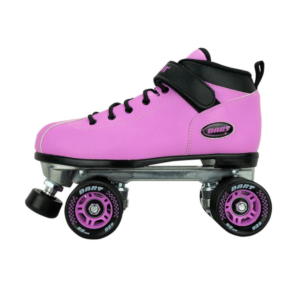 Riedell Dart Quad Vivid Violet Purple Roller Skates - Lucky Skates 