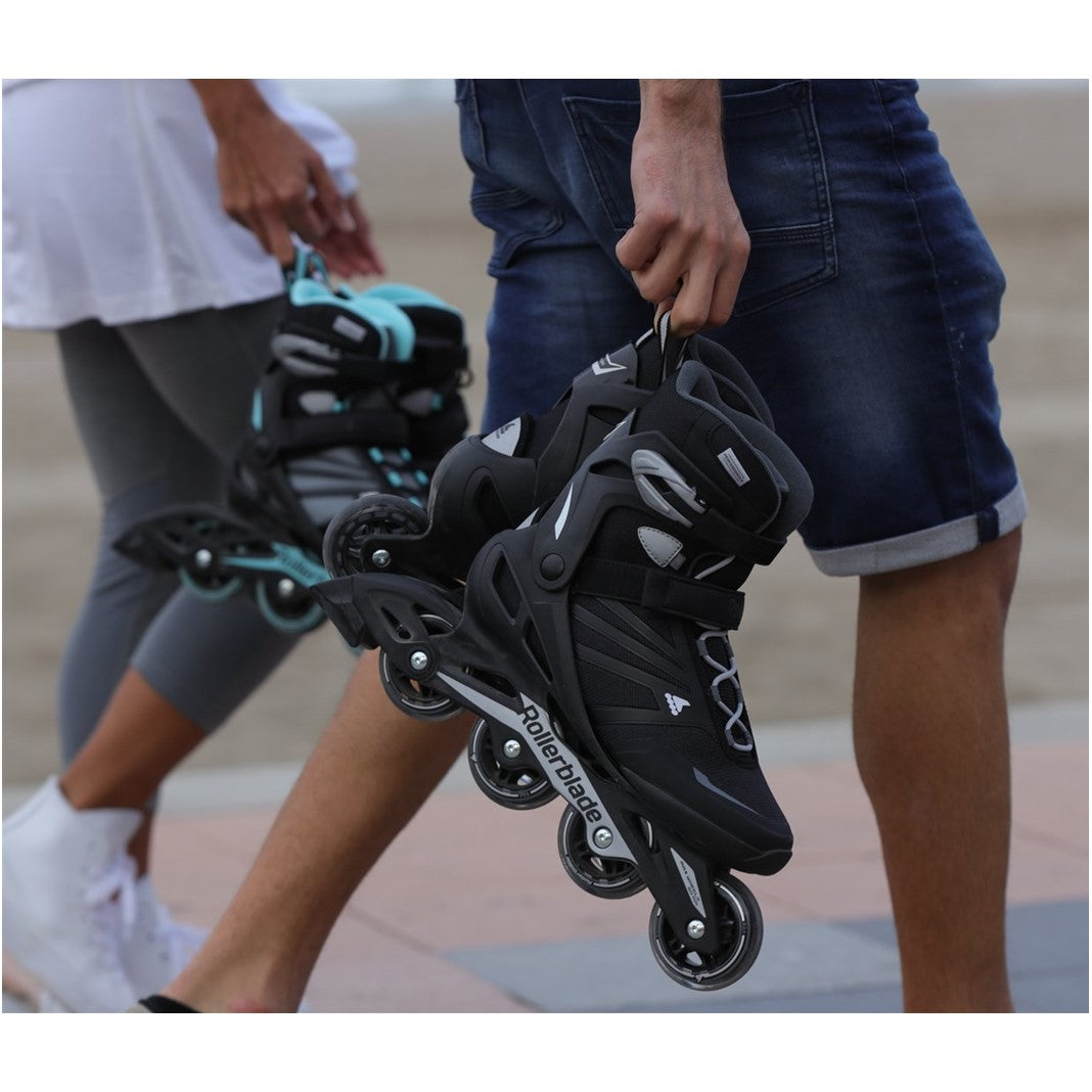 Rollerblade Zetrablade Black Inline Skates - Lucky Skates