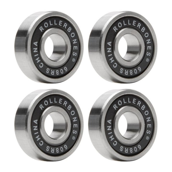 Rollerbones Skate Bearings - 4 pack - Lucky Skates