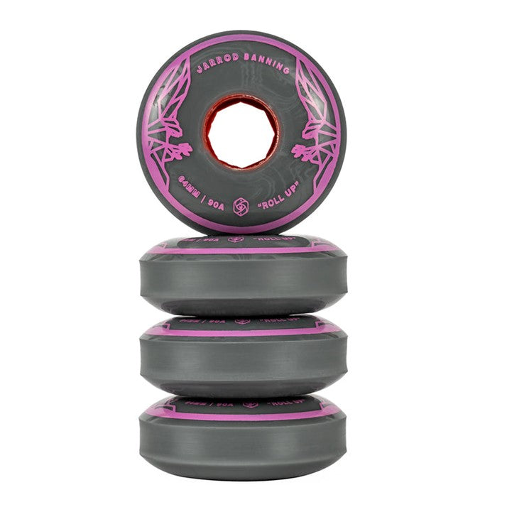 Red Eye Jarrod Banning Pro Inline Wheels 64mm 90A - 4 Pack