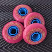 pink roller hockey indoor wheels 