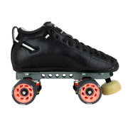Riedell Solaris 2.0 Pro Reactor Roller Skates Black Leather - Lucky Skates 