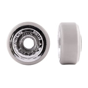 Roll-Line Giotto Artistic Roller Skate Wheels Grey 63mm 49D - 8 pack - Lucky Skates 