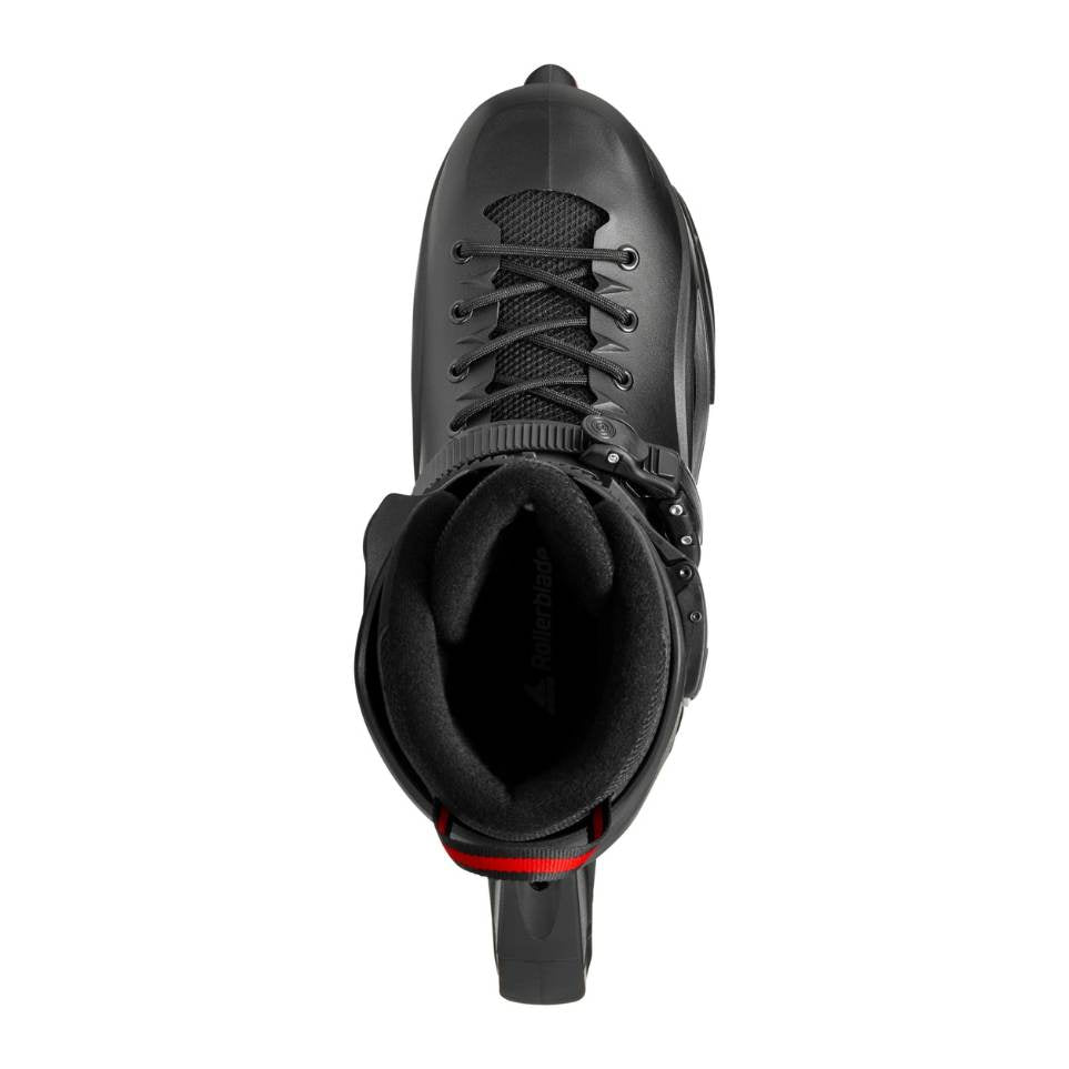 Rollerblade RB Mens Urban Inline Skates Black Red - Lucky Skates 