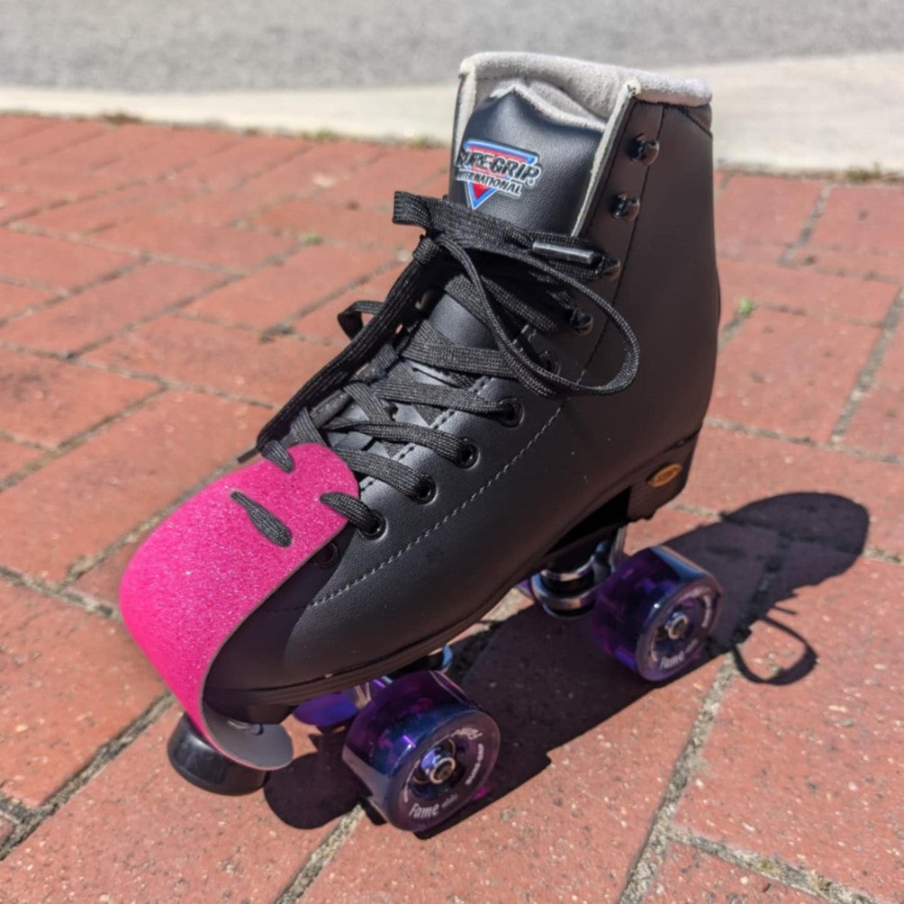 Rollerstuff Hot Pink Glitter Toe Guards