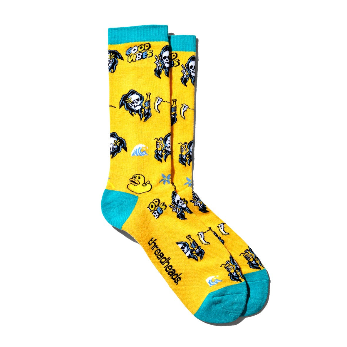 Rubber Ducky and The Reaper Crew Socks