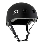 S-One Lifer Skate Helmet Black Matte - Certified - Lucky Skates