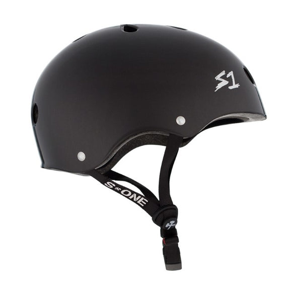 S1 Mega Lifer Helmet Black Gloss - Certified