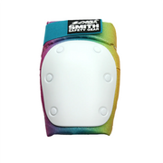 KNEE PROTECTION ADULT RAINBOW WHITE CAP