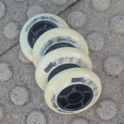Powerslide Spinner Inline Wheel 84mm 85A White - Lucky Skates