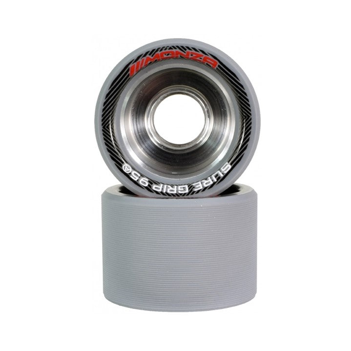 grey roller skate wheel alloy hub 