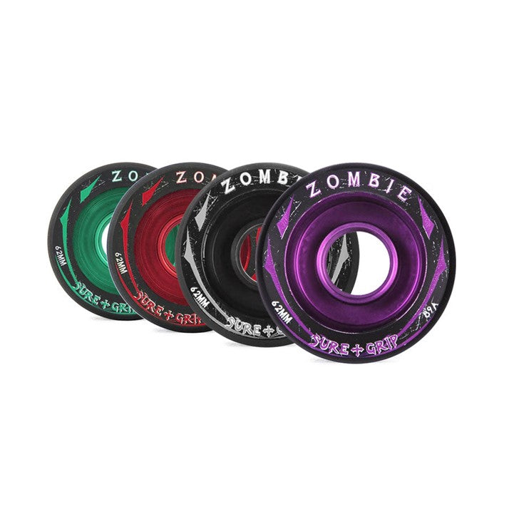 Sure-Grip Zombie Wheels Mid 62mm - 4 pack