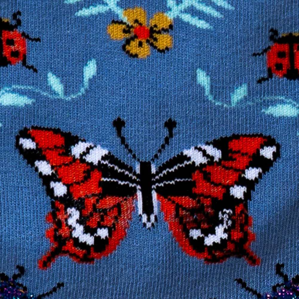 Sock It To Me Butterfly in the Sky Knee High Socks