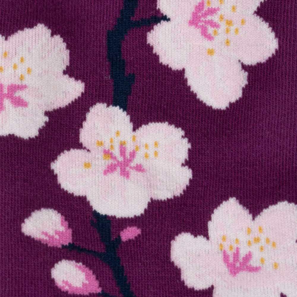 Sock It To Me Cherry Blossoms Stretch-It Knee High Socks