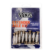 Sonic Extender Inline Skate Axle And Spacer Kit - 8 Pack