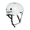 Triple 8 White Gloss Helmet - Certified