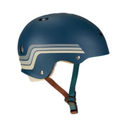 Triple 8 Deep Cover Certified Skate Helmet Girl Swirl Blue Cream - Lucky Skates 