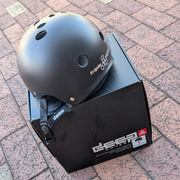 Triple 8 Deep Cover Skate Helmet Matte Black - Lucky Skates