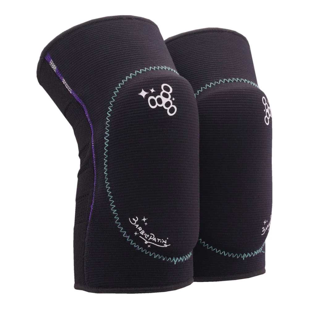 Triple 8 Reversible Soft Knee Pads - Barbie Patin Signature Edition - Lucky Skates 