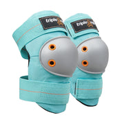 Triple 8 Saver Series Tri Pack Mint Elbow Pads - Lucky Skates 