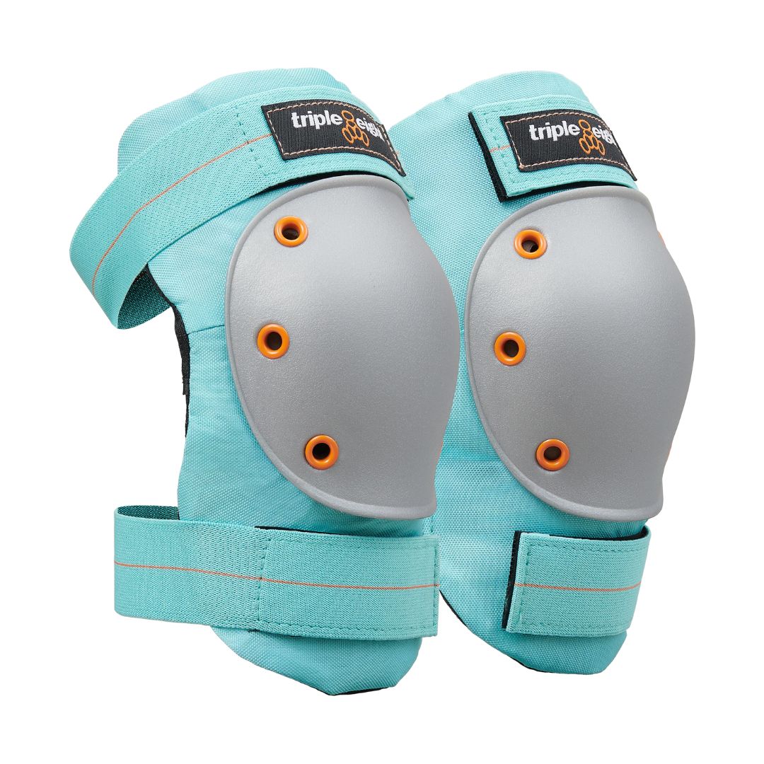 Triple 8 Saver Series Tri Pack Mint Knee Pads - Lucky Skates 